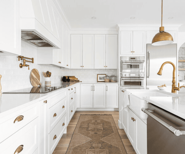 A marble countertop by Jade Stone
